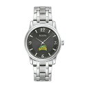 uo Y rv ANZT[ George Mason Patriots Bulova Stainless Steel Corporate Collection Watch -