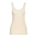 【送料無料】 ソロトレ レディース カットソー トップス Tank tops Light yellow