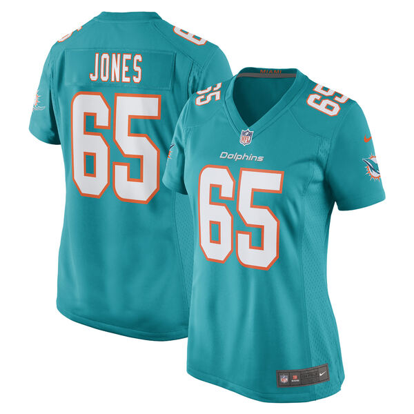 iCL fB[X jtH[ gbvX Robert Jones Miami Dolphins Nike Women's Game Jersey Aqua