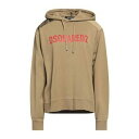 【送料無料】 ディースクエアード レディース パーカー・スウェットシャツ アウター Sweatshirts Green