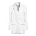 【送料無料】 ヴァレンティノ ガラヴァーニ レディース ジャケット&ブルゾン アウター Blazers White