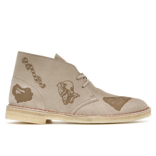 Clarks クラークス メンズ スニーカー 【Clarks Desert Boot】 サイズ US_11(29.0cm) Bape Grey Embossed