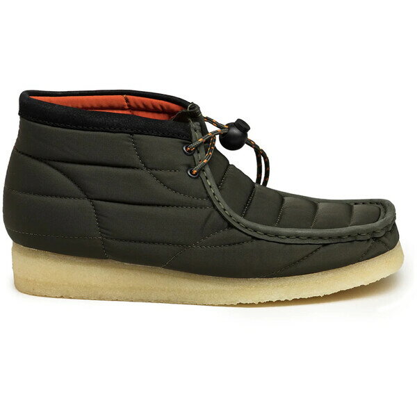 Clarks クラークス メンズ スニーカー 【Clarks Originals Wallabee Boot】 サイズ US_8.5(26.5cm) Khaki Quilted