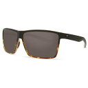 コスタデルマール メンズ サングラス・アイウェア アクセサリー Costa Del Mar Rincon 580P Polarized Sunglasses Black/Gray