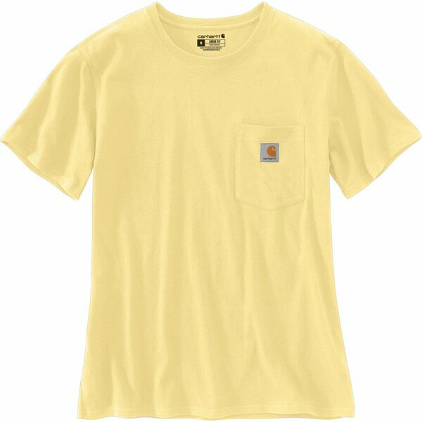 カーハート レディース シャツ トップス Carhartt Women's Workwear Pocket T-Shirt Pale Sun