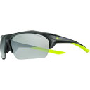 ナイキ メンズ サングラス・アイウェア アクセサリー Nike Terminus Sunglasses Black Volt Grey Silver