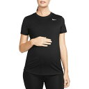 ナイキ レディース シャツ トップス Nike Women's Dri-FIT Maternity T-Shirt Black