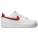 Nike ナイキ レディース スニーカー 【Nike Air Force 1 Low '07】 サイズ US_9.5W(26.5cm) White Rugged Orange (Women's)