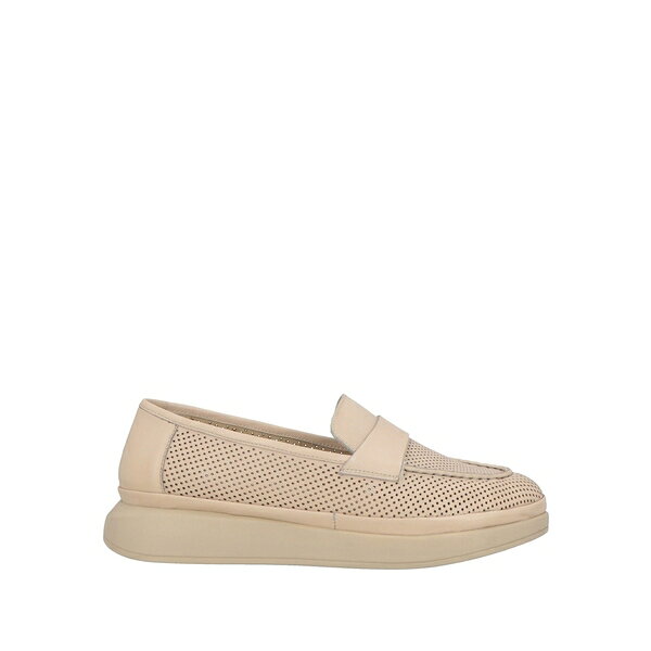 【送料無料】 メルーゾ レディース スリッポン・ローファー シューズ Loafers Beige