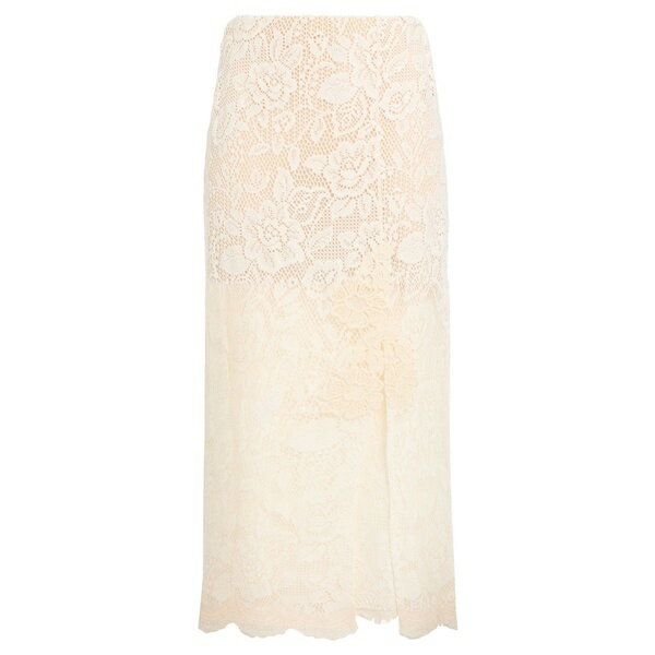 【送料無料】 ラファエラ ダンジェロ レディース スカート ボトムス Midi skirts White