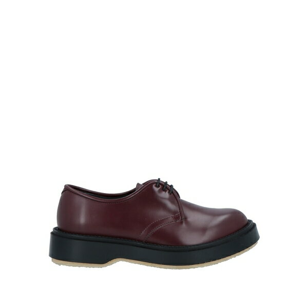 【送料無料】 アデュー レディース オックスフォード シューズ Lace-up shoes Red