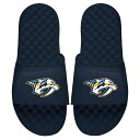 ACXCh Y T  V[Y Nashville Predators ISlide Primary Logo Slide Sandals Navy