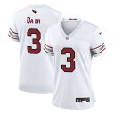 ナイキ レディース ユニフォーム トップス Arizona Cardinals Nike Women's Custom Game Jersey White