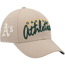 フォーティーセブン メンズ 帽子 アクセサリー Oakland Athletics '47 Atwood MVP Adjustable Hat Khaki