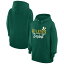 Х󥯥 ǥ ѡåȥ  Oakland Athletics GIII 4Her by Carl Banks Women's TriBlend Team Fleece Pullover Hoodie Green