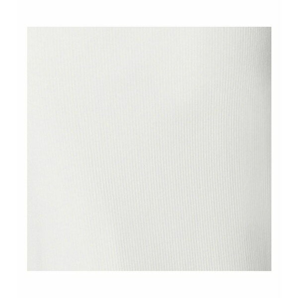 ベベ レディース ワンピース トップス Women's Long Sleeve Square Neck Rib Maxi Dress White