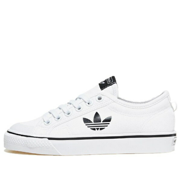 adidas アディダス メンズ スニーカー 【adidas Nizza 'White Black' HQ6940】 サイズ US_5.5(23.5cm)