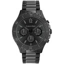 JoNC Y rv ANZT[ Black Stainless Steel Bracelet Watch 44mm Black