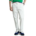 ラルフローレン ラルフローレン メンズ カジュアルパンツ ボトムス Men's Stretch Classic-Fit Polo Prepster Pants Deckwash White