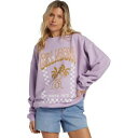 ビラボン レディース パーカー・スウェットシャツ アウター Ride In Pullover - Women's Peaceful Lilac