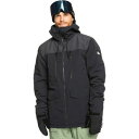 クイックシルバー メンズ スノーボード スポーツ Fairbanks Jacket - Men's True Black