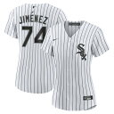 ナイキ レディース ユニフォーム トップス Eloy Jimenez Chicago White Sox Nike Women's Home Replica Player Jersey White