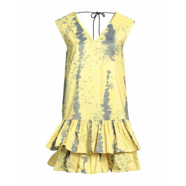 【送料無料】 ビートライス レディース ワンピース トップス Mini dresses Yellow