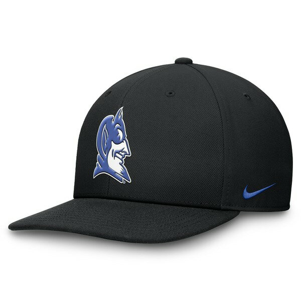 ナイキ メンズ 帽子 アクセサリー Duke Blue Devils Nike Pro Performance Adjustable Hat Black