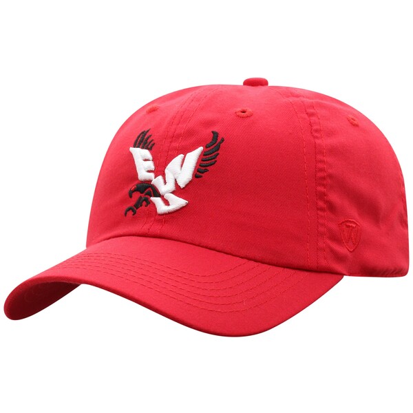 トップ・オブ・ザ・ワールド メンズ 帽子 アクセサリー Eastern Washington Eagles Top of the World Victory Staple Adjustable Hat Red
