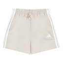 adidas アディダス レディース スニーカー 【(WMNS) adidas ESSENTIALS 3-STRIPES Shorts Asia Sizing 'Beige' JC8165】 サイズ US_W_XS