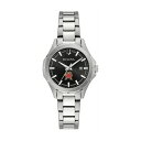 uo fB[X rv ANZT[ Maryland Terrapins Bulova Women's Stainless Steel Sport Classic Watch Black