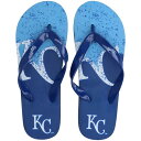 フォコ メンズ サンダル シューズ Kansas City Royals FOCO Big Logo Flip Flops