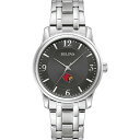 uo Y rv ANZT[ Louisville Cardinals Bulova Stainless Steel Corporate Collection Watch -