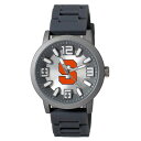 W[fB Y rv ANZT[ Syracuse Orange Enigma Silicone Strap Watch -