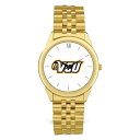 W[fB Y rv ANZT[ VCU Rams Unisex Team Logo Rolled Linked Bracelet Wristwatch -