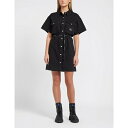 yz JoNC fB[X s[X gbvX Short Denim Dress Black