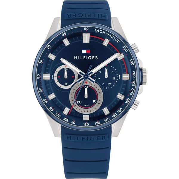 楽天asty【送料無料】 トミー ヒルフィガー メンズ 腕時計 アクセサリー Mens Tommy Hilfiger Max Watch Blue