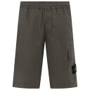 【送料無料】 ストーンアイランド メンズ カジュアルパンツ ボトムス Lightweight Tela Shorts Tortora V0092