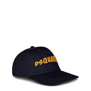 【送料無料】 ディースクエアード メンズ 帽子 アクセサリー DSQ Logo Cap Jn34 Navy DQ875