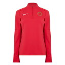 【送料無料】 ナイキ レディース パーカー・スウェットシャツ アウター England Roses Netball quarter Zip Midlayer Red/Black