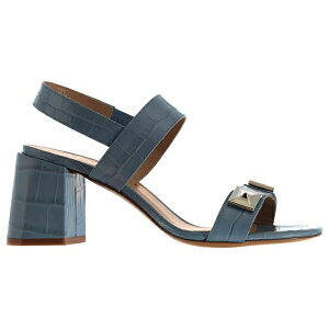 【送料無料】 マルベリー レディース ヒール シューズ Loafer Heel Sandals Blue 11000