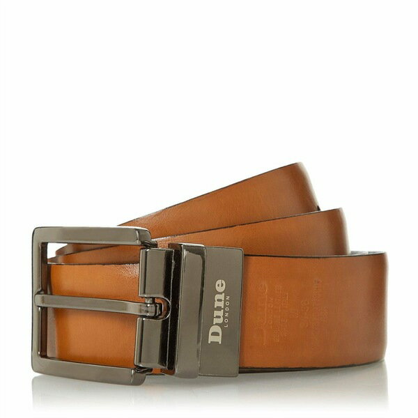 【送料無料】 デューンロンドン レディース ベルト アクセサリー Dune Opra Belt Mens Tan Lthr