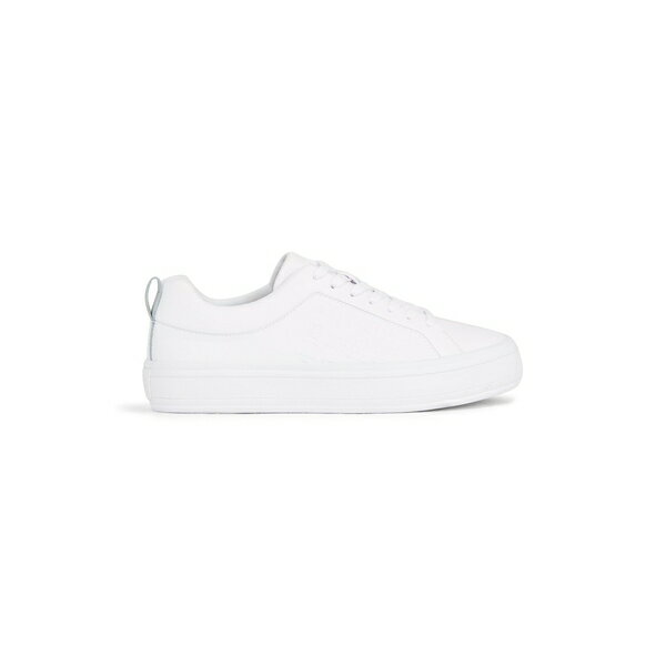 【送料無料】 トミー ヒルフィガー レディース スニーカー シューズ TH EMBOSSED VULC SNEAKER White