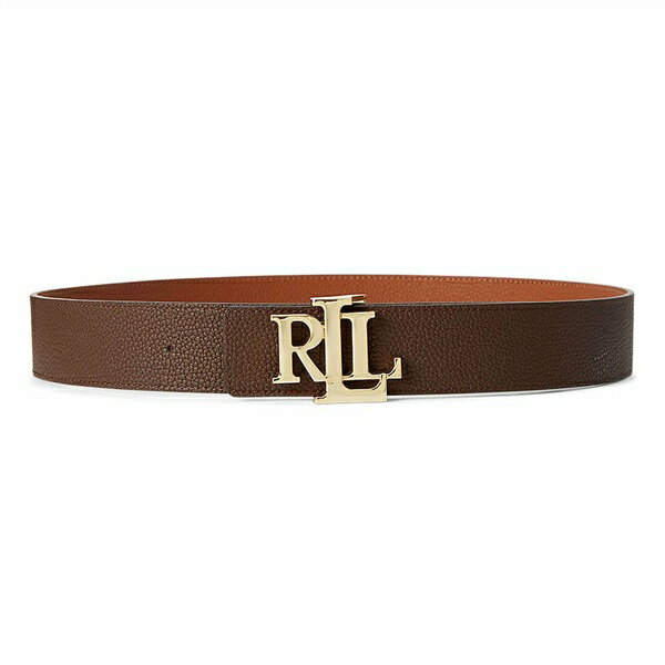 ラルフローレン 【送料無料】 ラルフローレン レディース ベルト アクセサリー Lauren Ralph Lauren Reverse Belt Lauren/Dark Tan