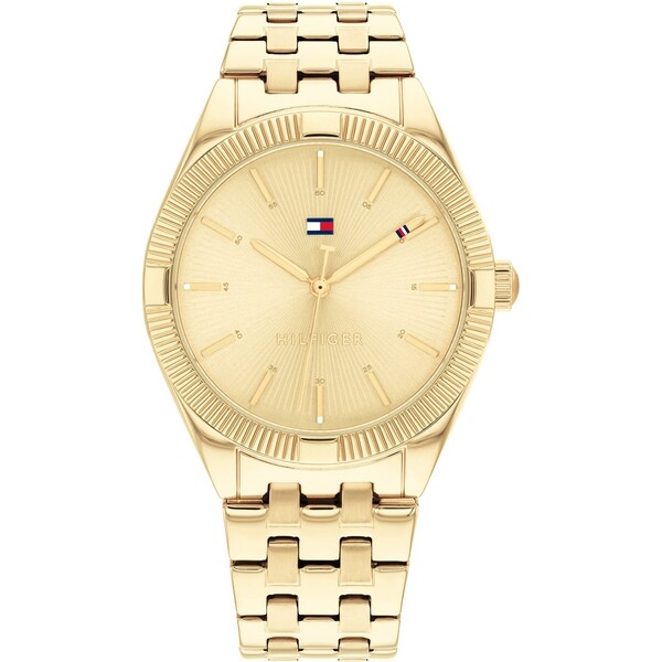 【送料無料】 トミー ヒルフィガー レディース 腕時計 アクセサリー Tommy Hilfiger Women 039 s watch Gold