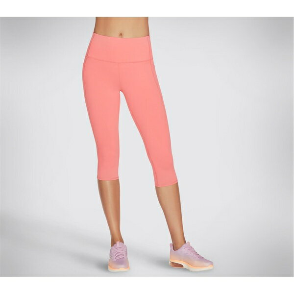 yz XPb`[Y fB[X MX {gX GOWALK Capri Leggings Ladies Coral