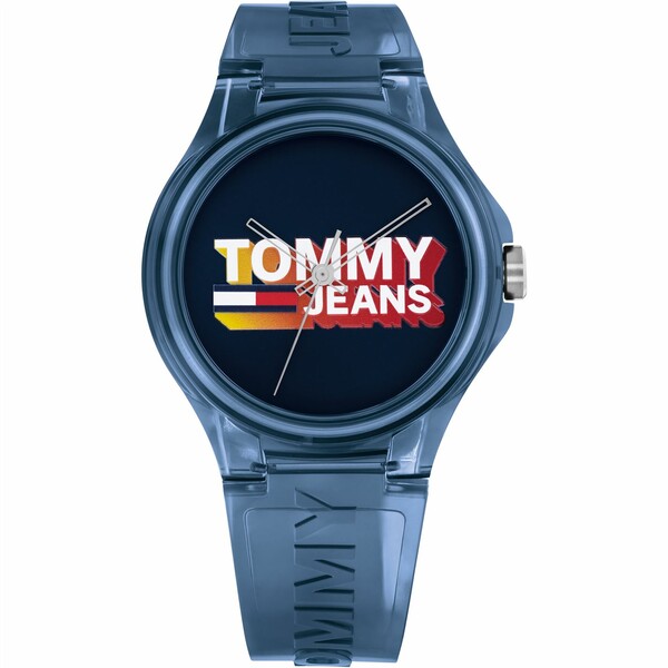 【送料無料】 トミー ヒルフィガー レディース 腕時計 アクセサリー Unisex Tommy Jeans Watch Blue