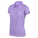 【送料無料】 レガッタ レディース Tシャツ トップス Womens Remex II Polo T-Shirt LightAmethys