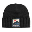 【送料無料】 ディースクエアード レディース 帽子 アクセサリー Mountain Beanie Black 2124