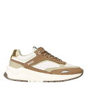 yz {X fB[X Xj[J[ V[Y Skylar Mixed Material Trainers Med Beige